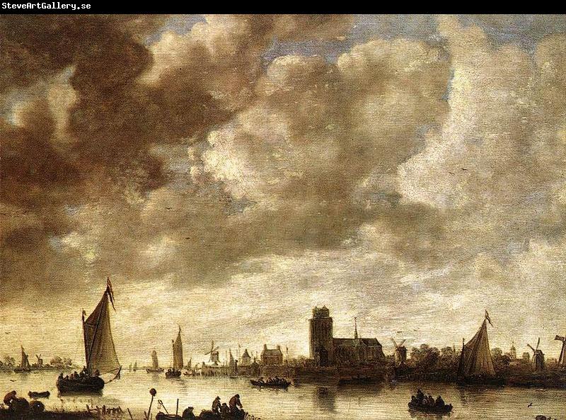 Jan van Goyen View of the Merwede before Dordrecht